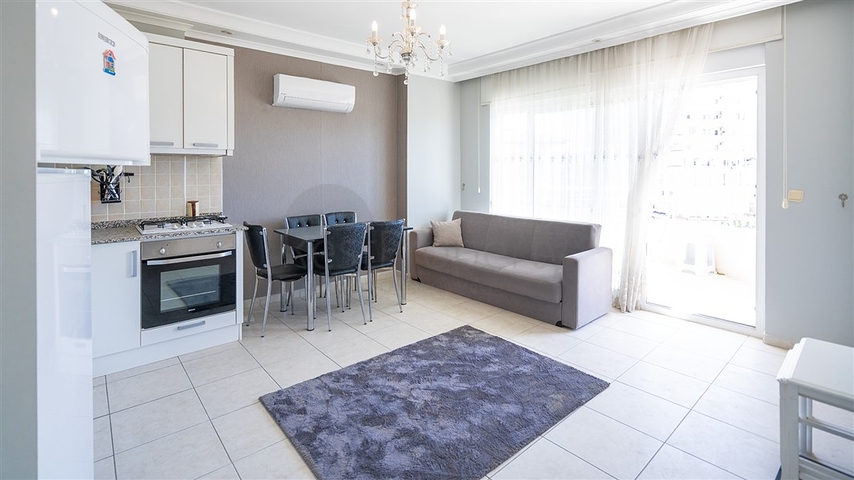 Furnished 1+1 Apartment in Cikcilli, Alanya – Ready to Move In