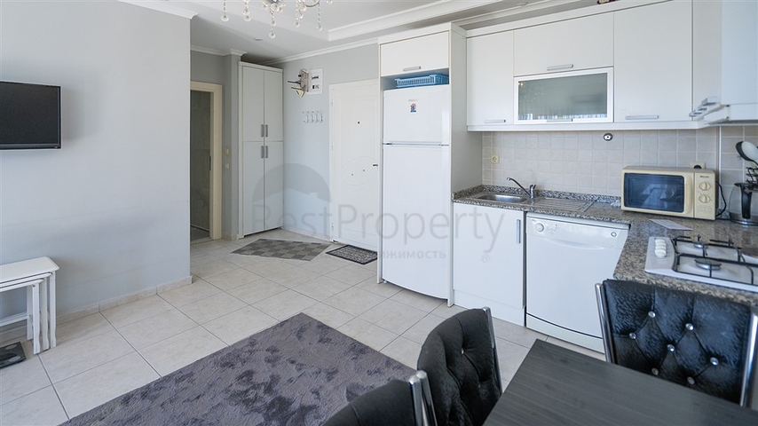 Furnished 1+1 Apartment in Cikcilli, Alanya – Ready to Move In