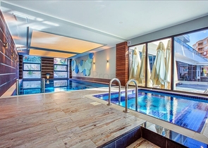 Modern 1+1 apartment in a residential complex with rich infrastructure by the sea