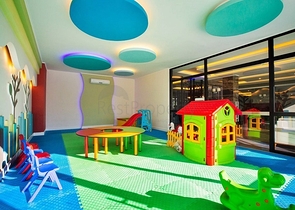 Modern 1+1 apartment in a residential complex with rich infrastructure by the sea