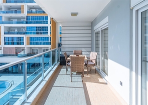 Modern 1+1 apartment in a residential complex with rich infrastructure by the sea