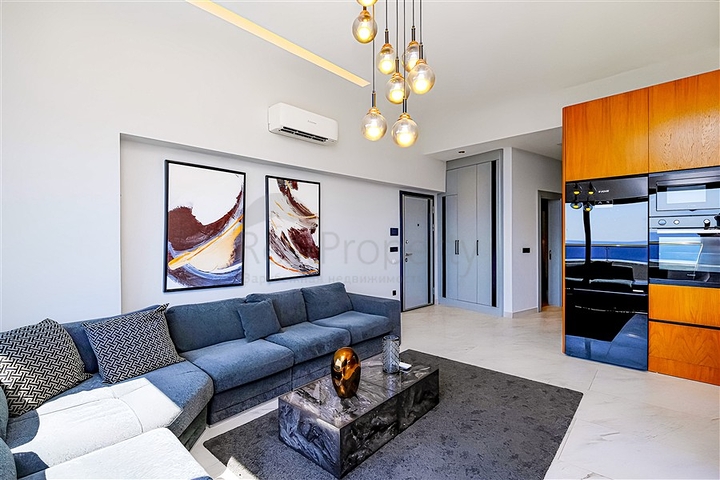 Sea-View 2+1 Apartment in Kargicak, Alanya – 50 m to the Beach