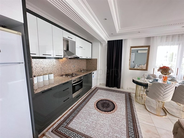 Furnished 2+1 Apartment in Oba, Alanya – 400 m to the Beach