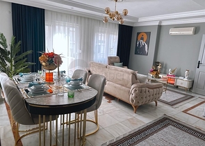 Furnished 2+1 Apartment in Oba, Alanya – 400 m to the Beach