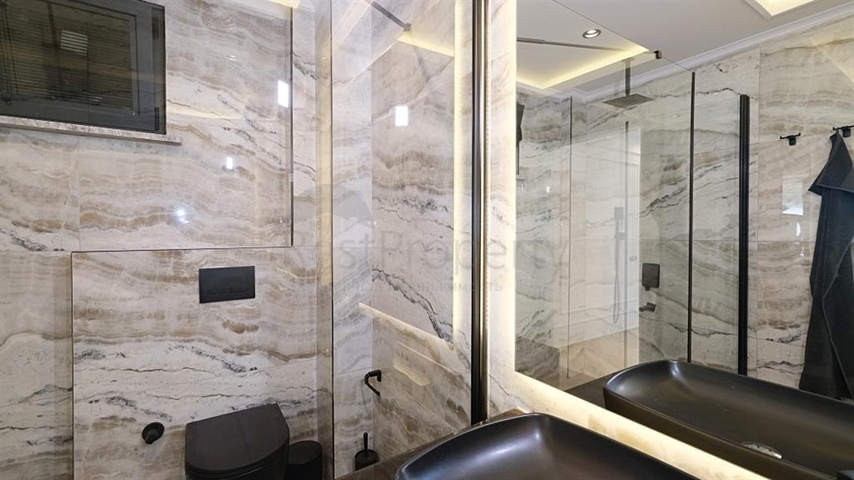 Modern villa with panoramic sea view in Alanya