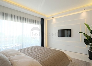 Modern villa with panoramic sea view in Alanya