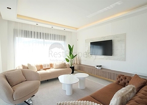 Modern villa with panoramic sea view in Alanya