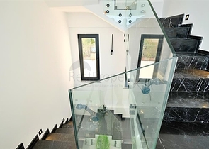 Modern villa with panoramic sea view in Alanya