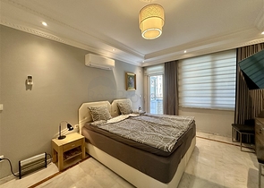 Furnished 2+1 Apartment in Oba, Alanya – 400 m to the Beach