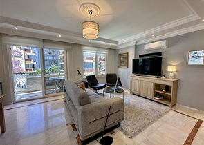 Furnished 2+1 Apartment in Oba, Alanya – 400 m to the Beach