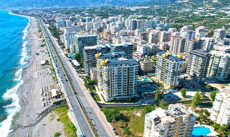 Sea-View 1+1 Apartment in Mahmutlar, Alanya – 50 m to the Beach