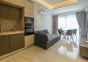 Sea-View 1+1 Apartment in Mahmutlar, Alanya – 50 m to the Beach