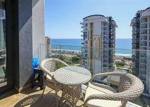 Sea-View 1+1 Apartment in Mahmutlar, Alanya – 50 m to the Beach