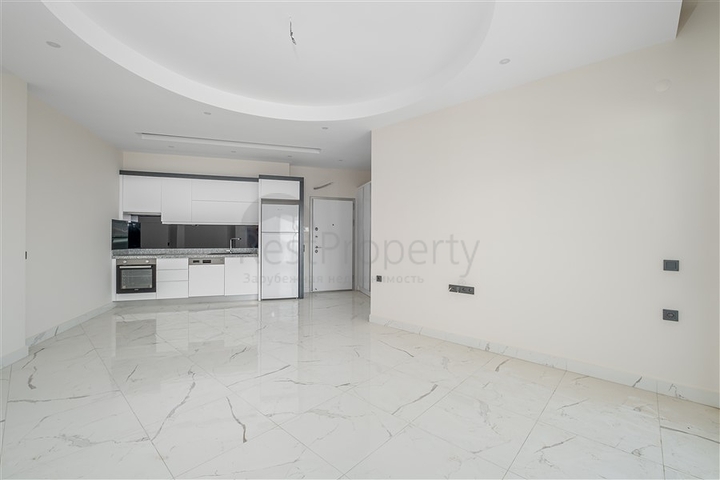 Modern 1+1 apartment with sea view just 100 meters from the beach