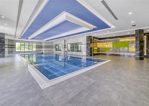 Modern 1+1 apartment with sea view just 100 meters from the beach