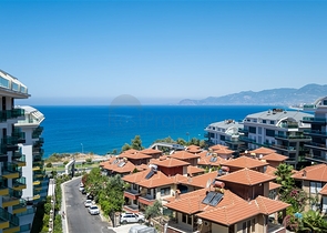 Modern 1+1 apartment with sea view just 100 meters from the beach