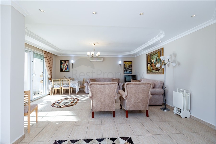 Furnished 2+1 Apartment in Cikcilli, Alanya – 650 m to the Sea