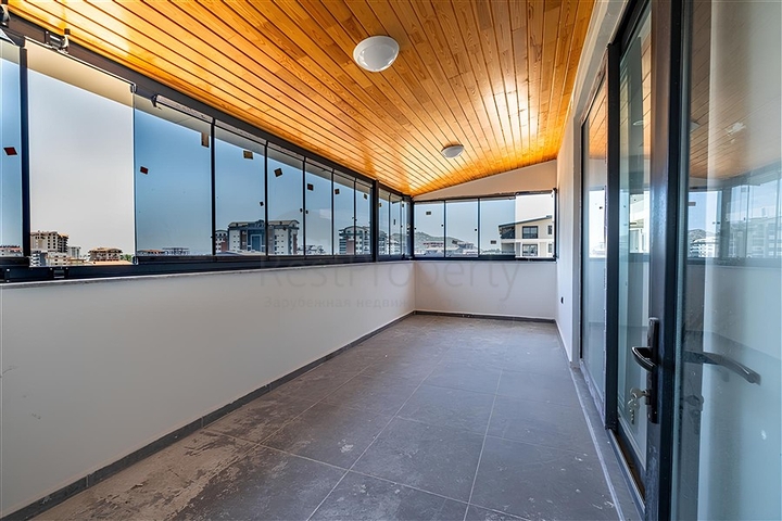 Modern 3+1 Duplex in Gazipaşa – Sea View, Terraces, Near Airport