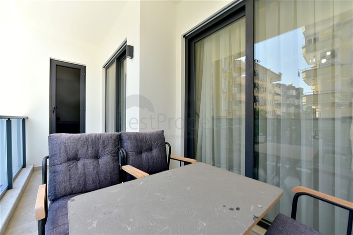 Modern 1+1 apartments in the very center of Alanya with full infrastructure
