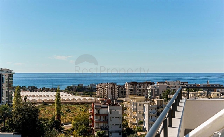 Spacious furnished 3+1 apartment in a modern residential complex in Avsallar