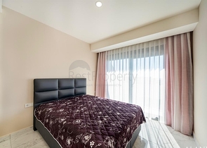 Spacious furnished 3+1 apartment in a modern residential complex in Avsallar