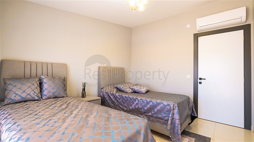 Penthouse with sea view in a picturesque part of Kargicak