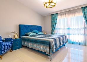 Penthouse with sea view in a picturesque part of Kargicak