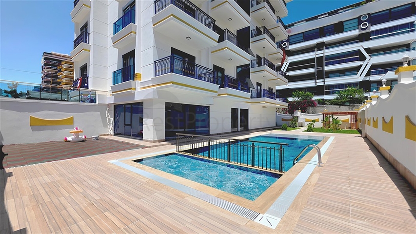 New 1+1 Apartment in Kargicak, Alanya – 150 m from the Beach