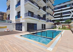 New 1+1 Apartment in Kargicak, Alanya – 150 m from the Beach