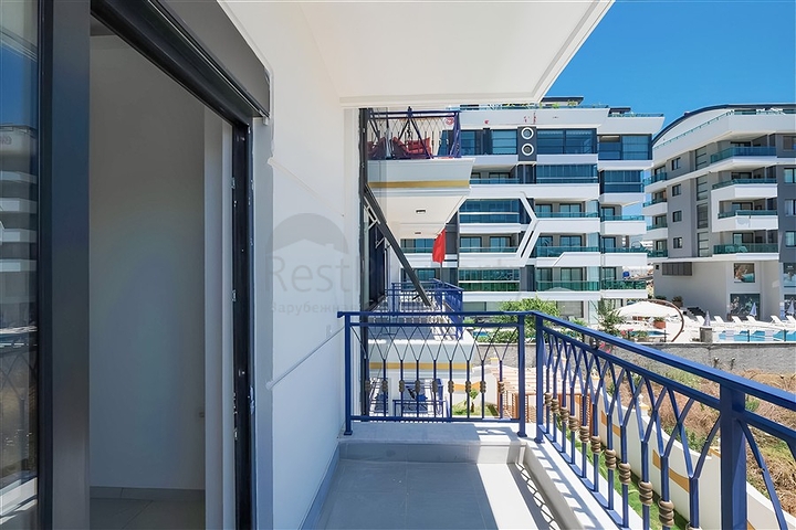 Spacious apartment with sea view in a picturesque area of Alanya Spacious apartment with sea view in a picturesque area of Alanya