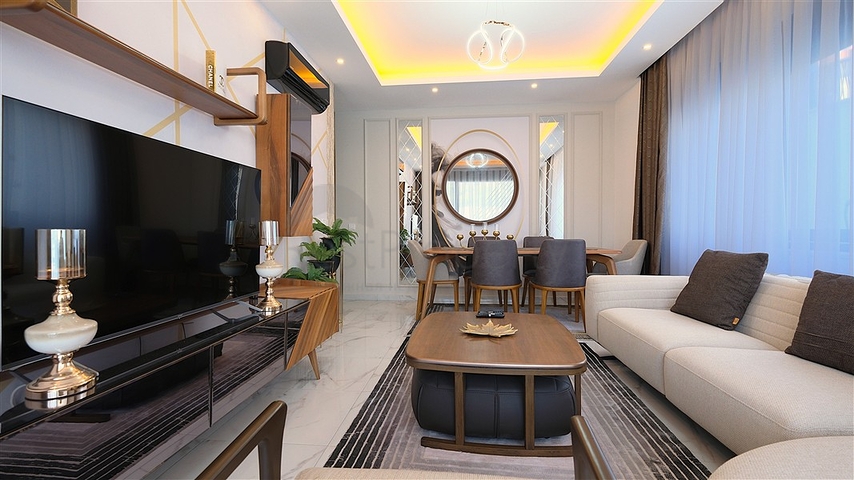 Modern 3+2 Duplex in Avsallar, Alanya – 90 m², Near the Sea