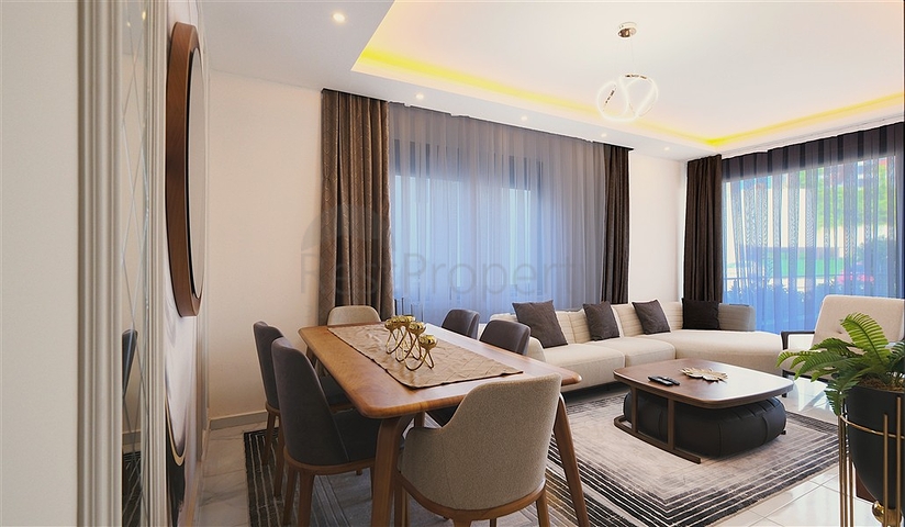 Modern 3+2 Duplex in Avsallar, Alanya – 90 m², Near the Sea