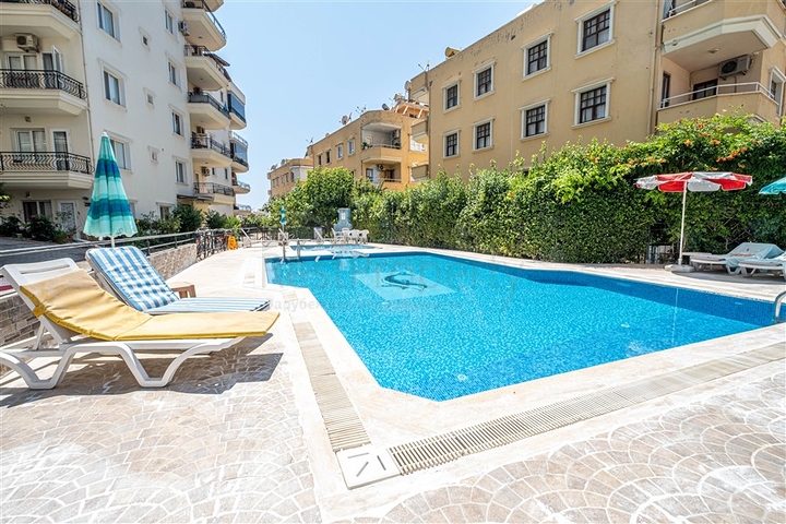 Cozy furnished 2+1 apartment near the beach in Tosmur area