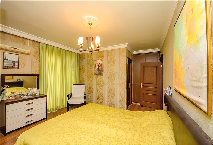 Spacious 5+1 Sea-View Apartment in Tosmur, Alanya – 250 m²