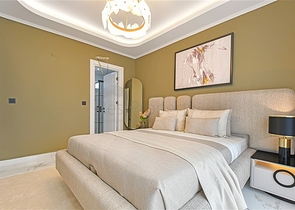 Modern 3+1 villa with panoramic sea views in Bektash area