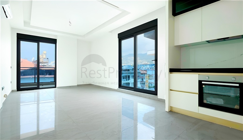 Sea-View 2+1 Apartment in Alanya Center – 92 m², New Complex