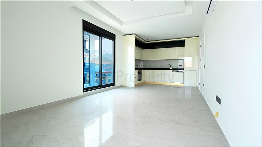 Sea-View 2+1 Apartment in Alanya Center – 92 m², New Complex