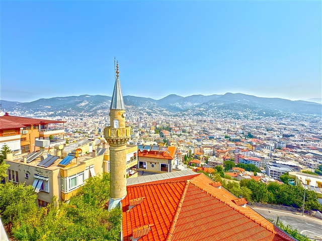Cozy apartment with sea view at the foot of the Alanya fortress