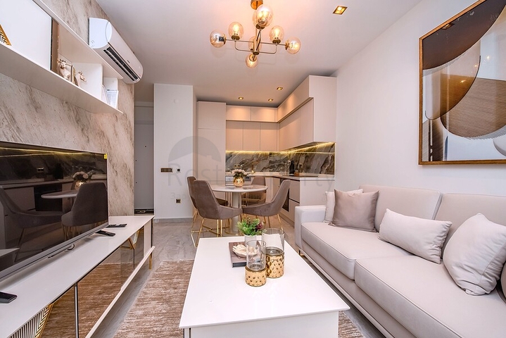 Comfortable apartment for long-term living in the center of Alanya