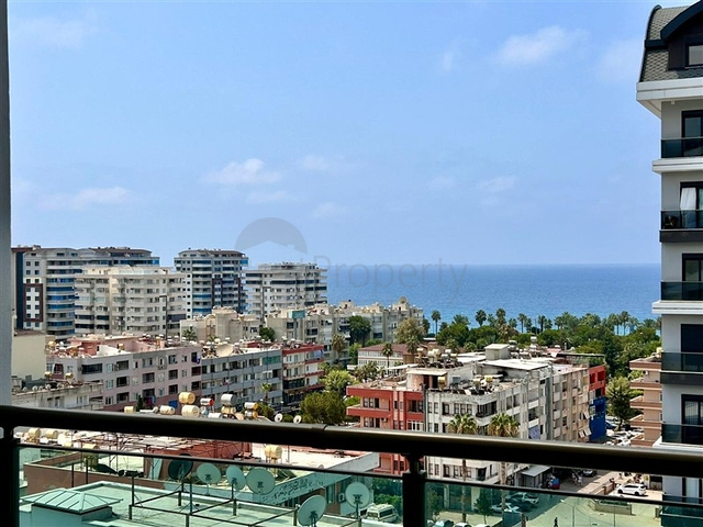 Sea-View 1+1 Apartment in Mahmutlar, Alanya – 65 m², Furnished