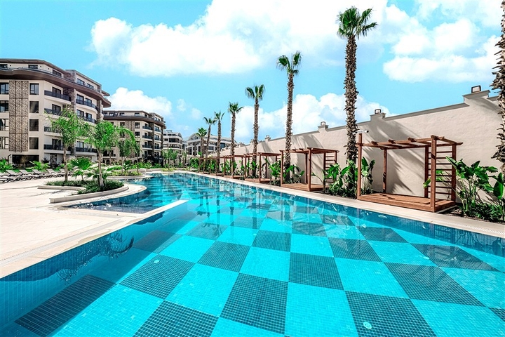 Modern 1+1 Apartment in Oba, Alanya – 51 m², Full Facilities