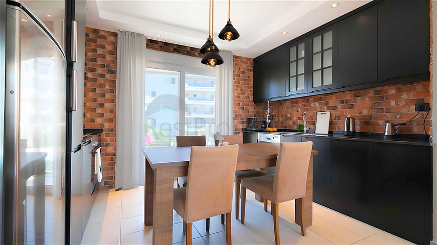 Spacious furnished 2+1 apartment in a well-maintained residential complex with rich infrastructure