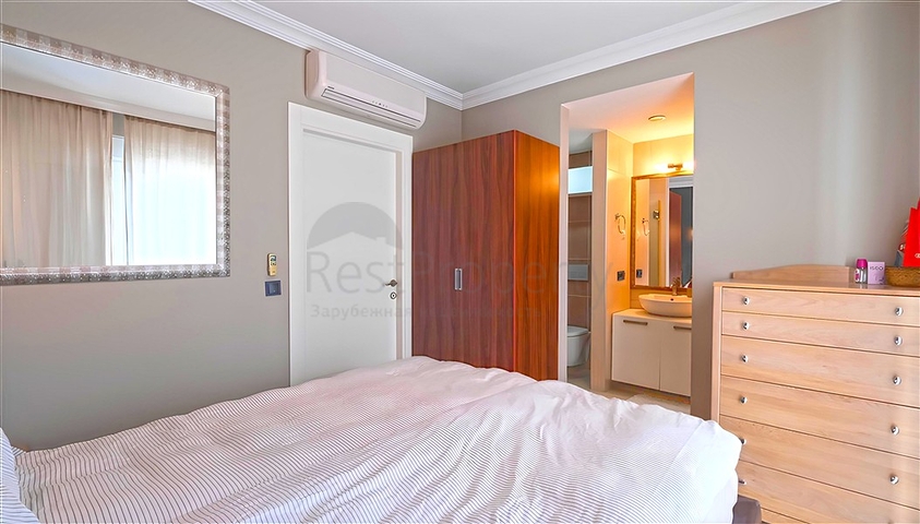 Spacious furnished 2+1 apartment in a well-maintained residential complex with rich infrastructure