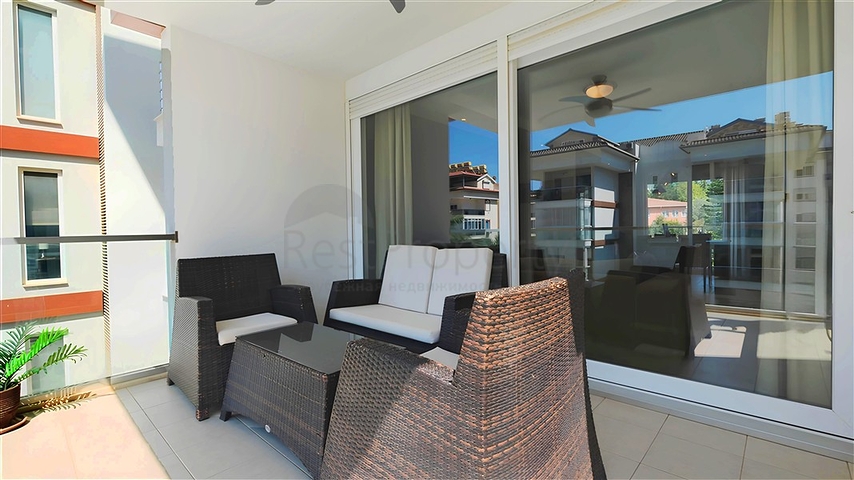 Spacious furnished 2+1 apartment in a well-maintained residential complex with rich infrastructure