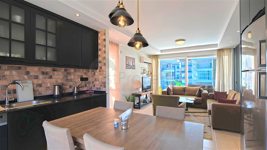 Spacious furnished 2+1 apartment in a well-maintained residential complex with rich infrastructure