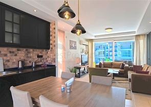 Spacious furnished 2+1 apartment in a well-maintained residential complex with rich infrastructure