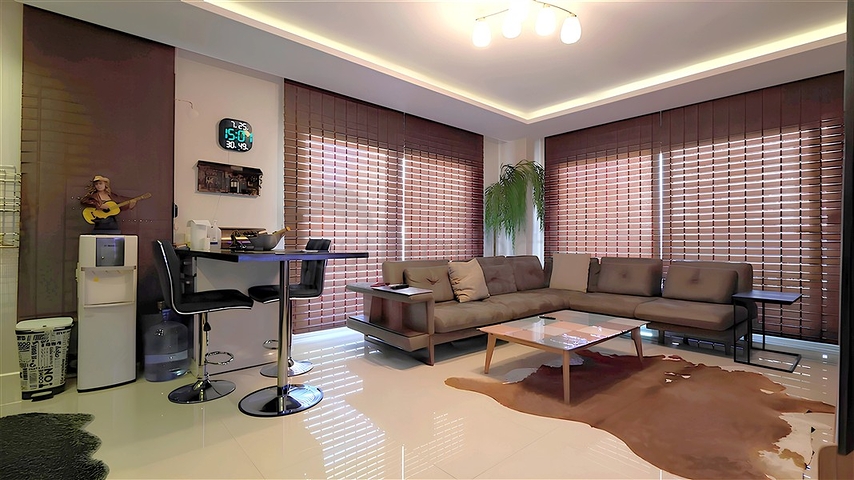 Furnished 2+1 Apartment in Tosmur, Alanya – 100 m², 380 m to Sea