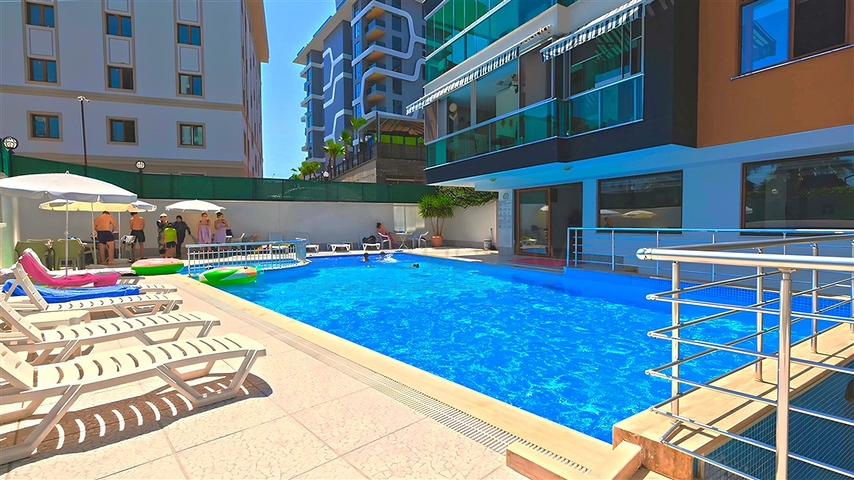 Furnished 2+1 Apartment in Tosmur, Alanya – 100 m², 380 m to Sea