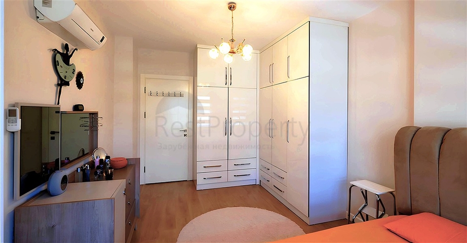 Furnished 2+1 Apartment in Tosmur, Alanya – 100 m², 380 m to Sea