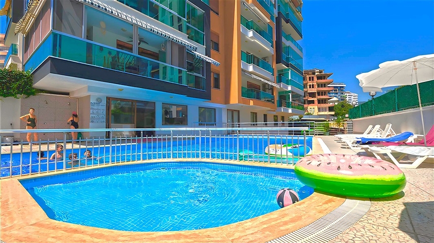 Furnished 2+1 Apartment in Tosmur, Alanya – 100 m², 380 m to Sea